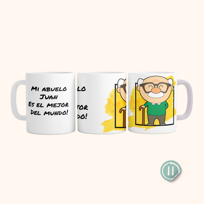 Tazas para papá  y abuelos - personalizada 11 oz