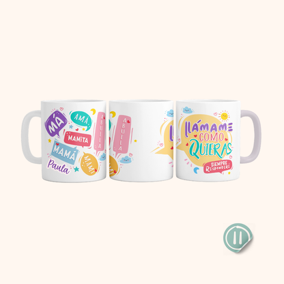 Tazas para mamá y abuelas - Personalizada  11 onzas