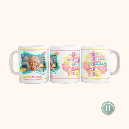 Tazas para mamá y abuelas - Personalizada  11 onzas